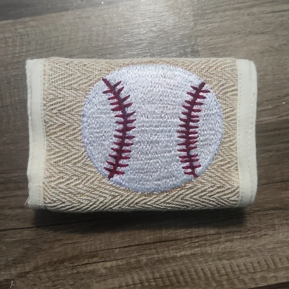 Hemp Wallet - Baseball New Gifts